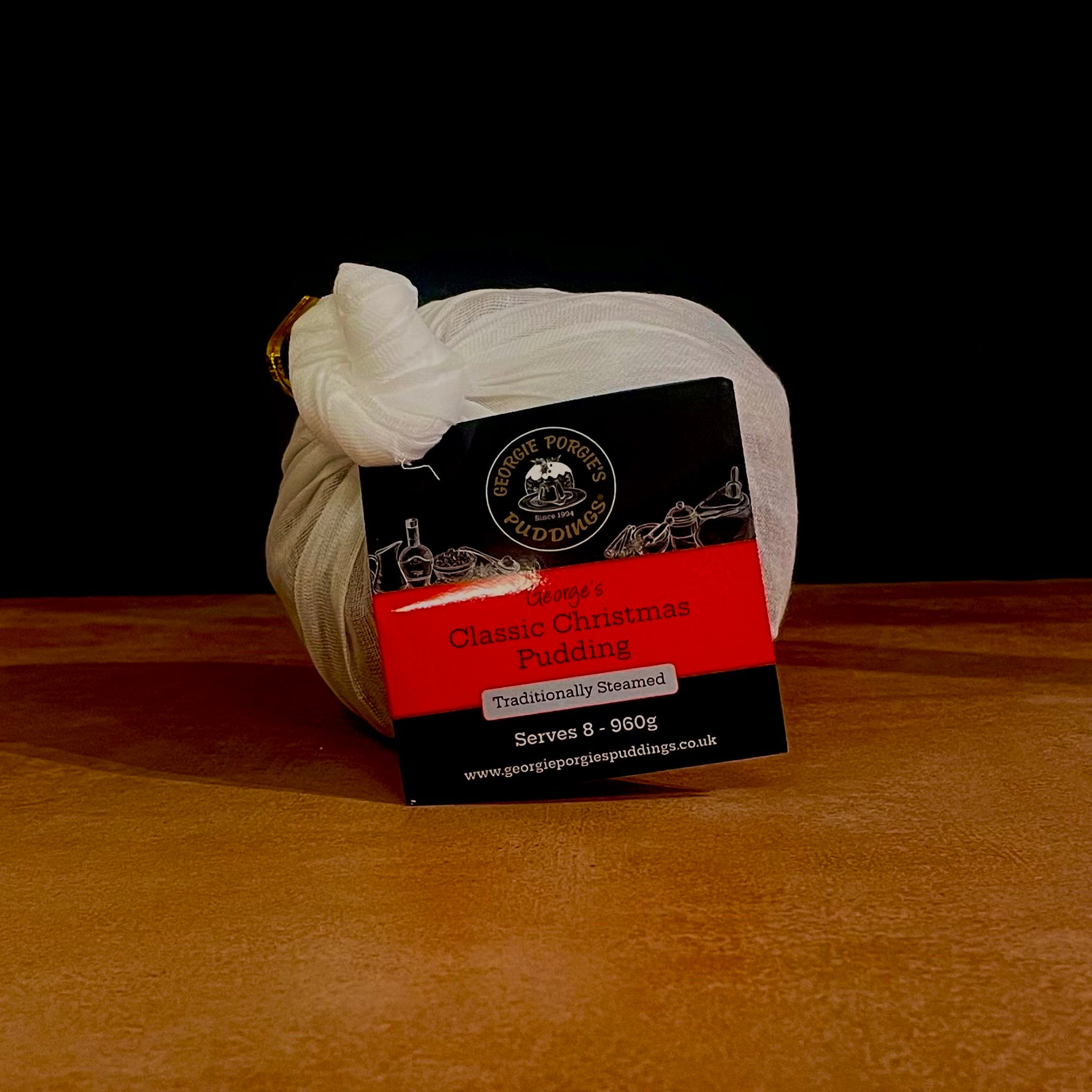 Georgie Porgie Traditional Christmas Pudding Serves 8 Olives&Oils(O&O)